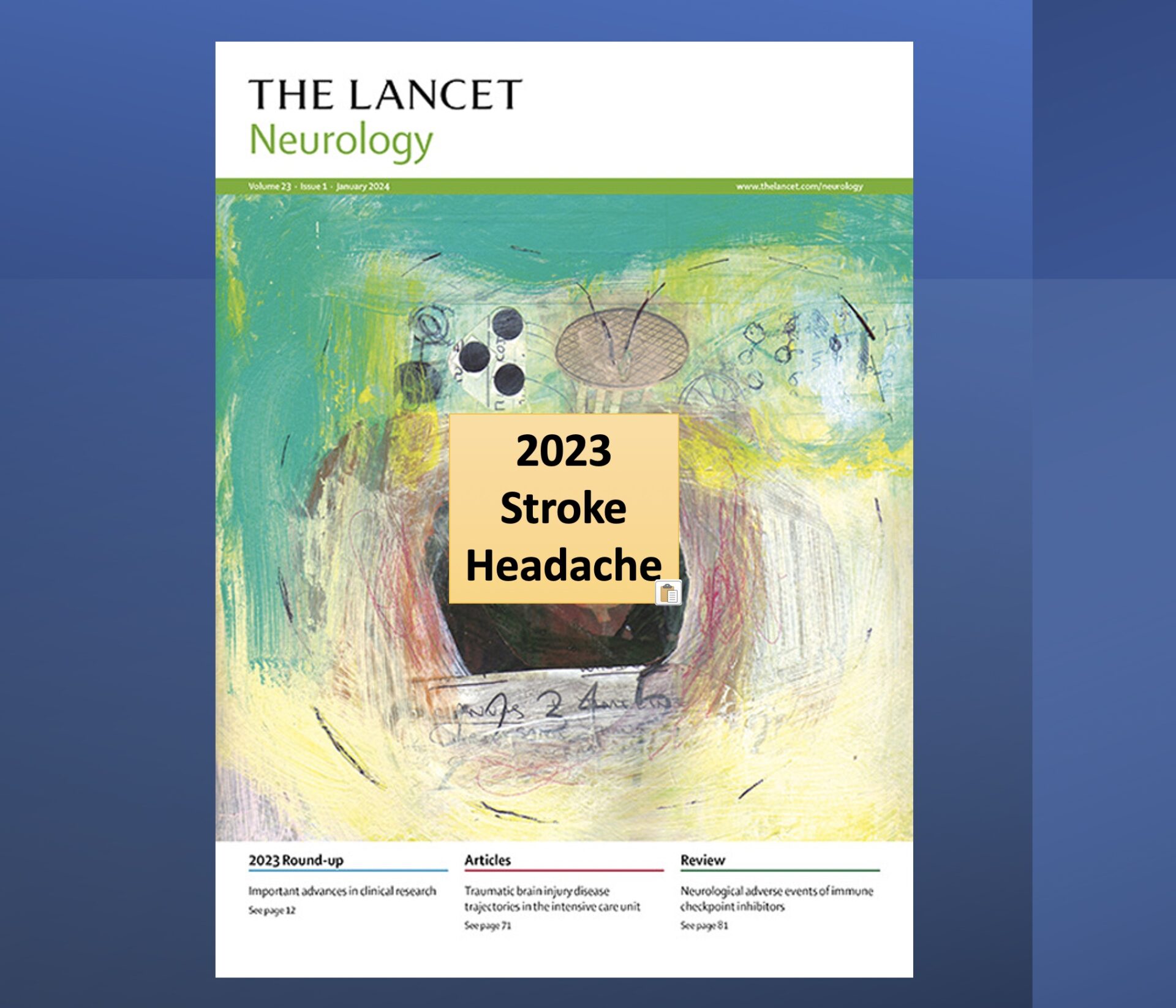 Lancet Neurology 2023總結： Stroke and Headache