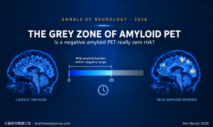 THE GREY ZONE OF AMYLOID PET — Is a negative amyloid PET really zero risk? Annals of Neurology 2026